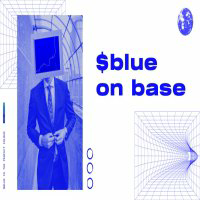 Blue on base